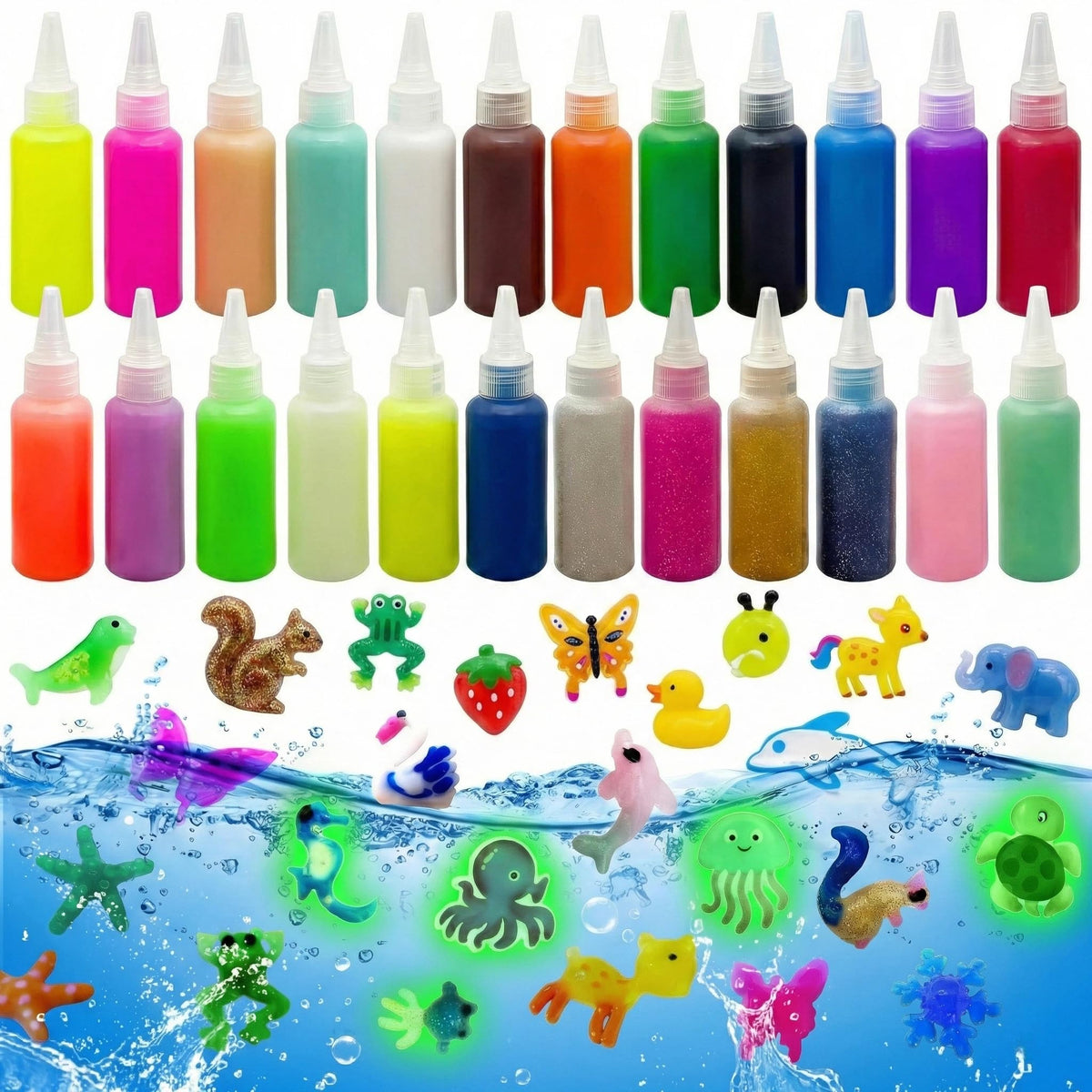 Yichushisu Magic Water Elf Kit color bottles spark creative play and sensory learning for kids
