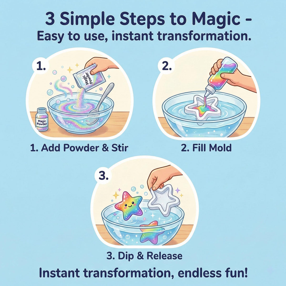 Yichushisu Mess-free Fun for families crafting on tabletops with no spills