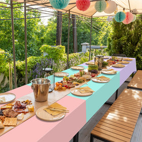 YIDAKO pastel tablecloth pack of 24 pieces in six colors