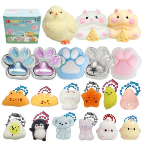 Yidayes Taba squishy pack collection with assorted shapes for sensory play