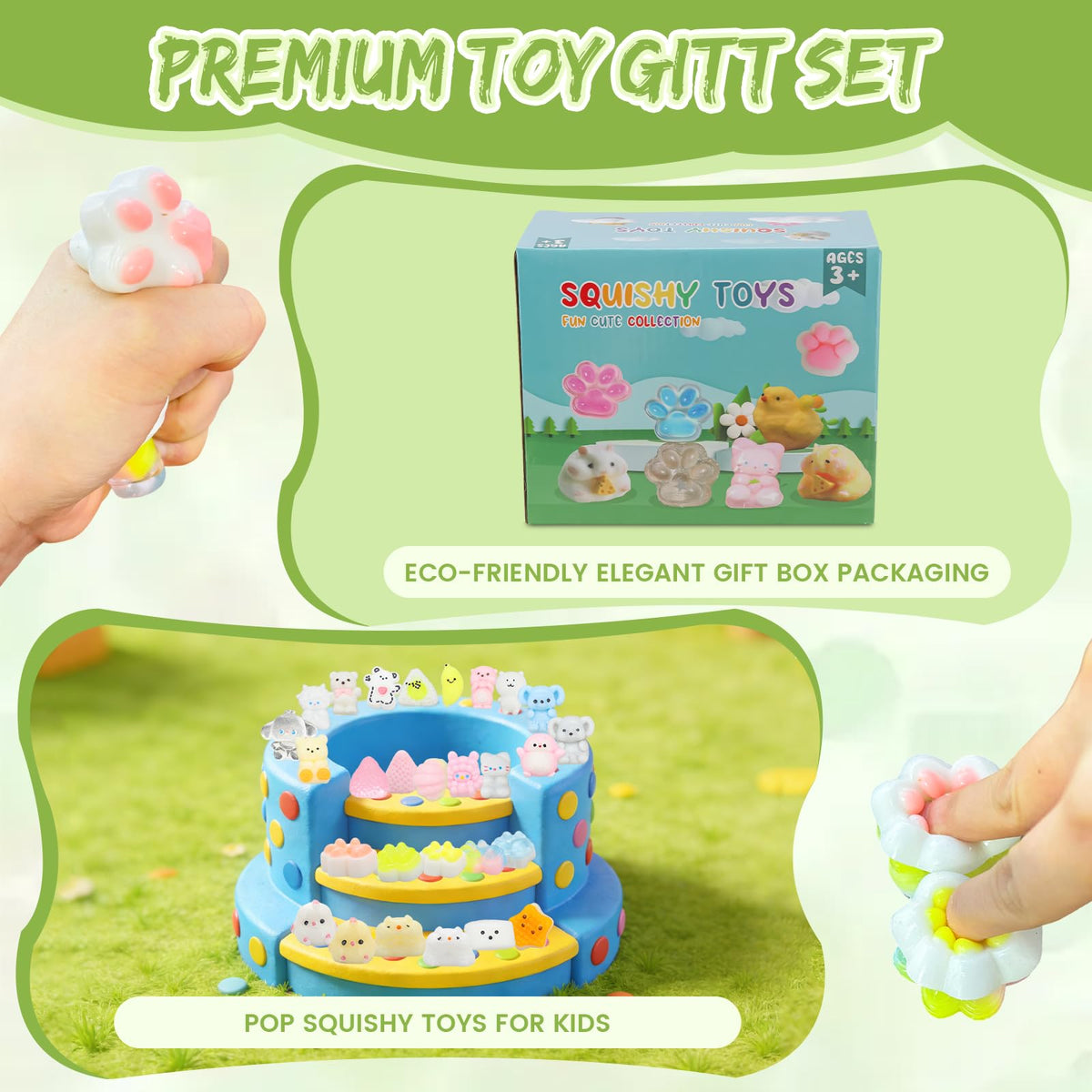 Yidayes Taba Squishy Pack easy-clean feature — rinse gently and air-dry between uses.