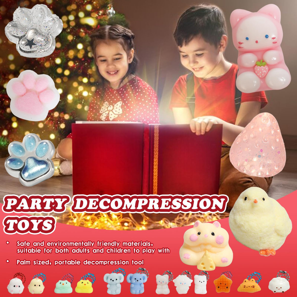Yidayes Taba squishy pack as party favors brightening celebrations