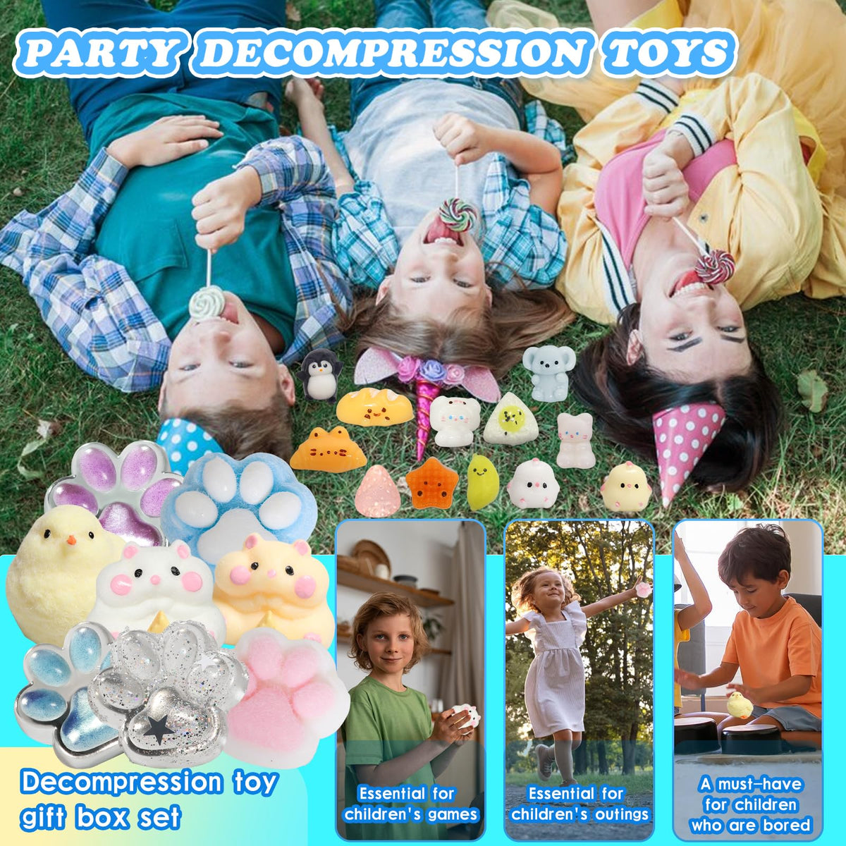 Yidayes Taba squishy gift pack for birthdays and party favors