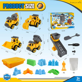 YIDESTARS sandbox conveyor belt setup supports hands-on sequencing skills during play and task focus