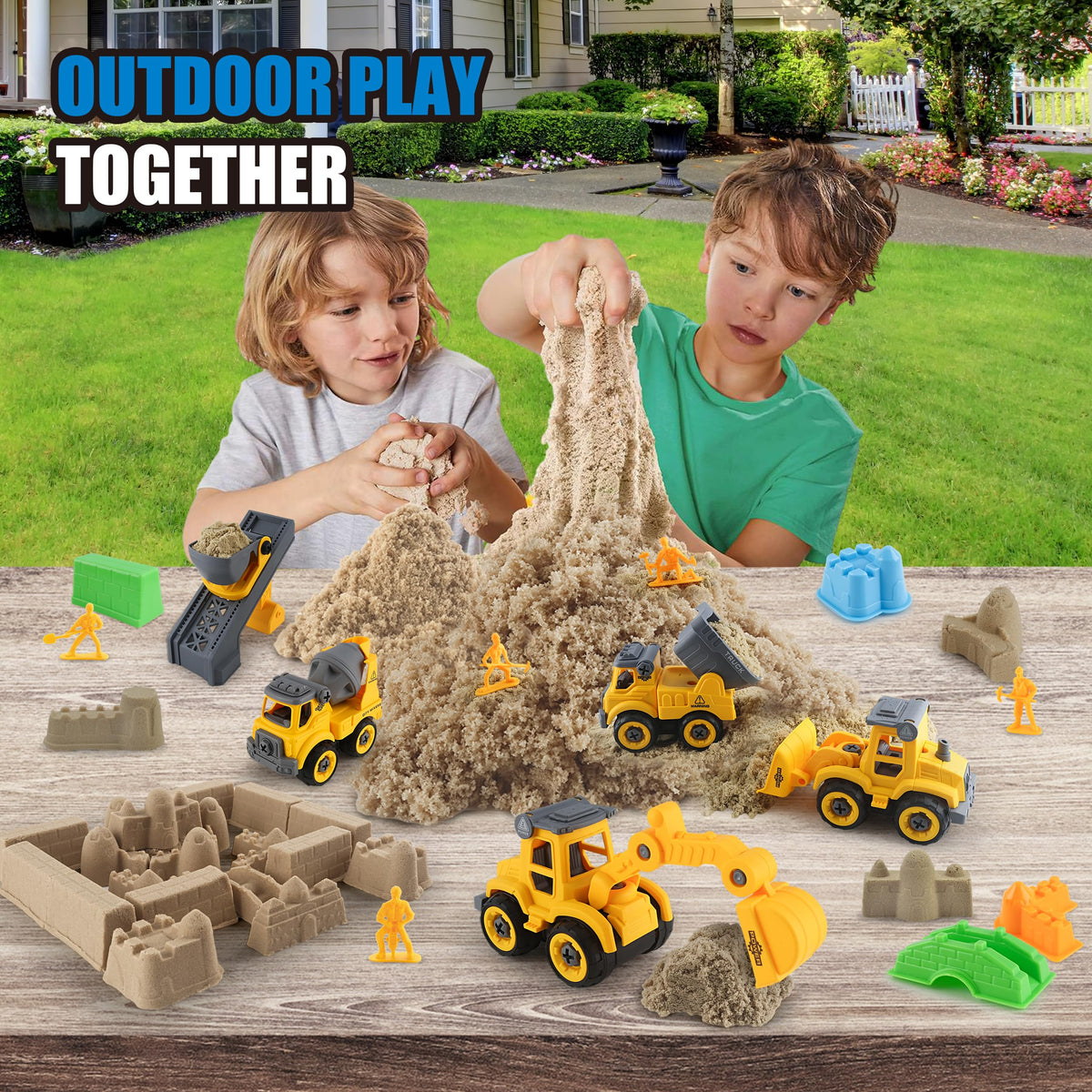 YIDESTARS figures invite role-play on construction sites, boosting social interaction and narrative thinking
