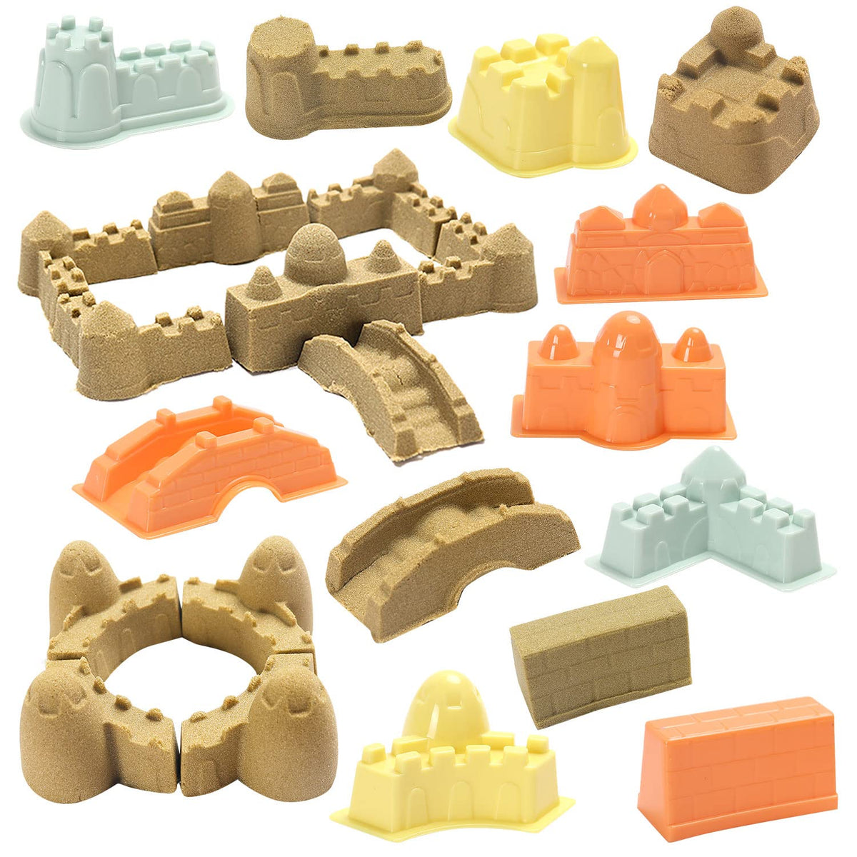 YIDESTARS sandbox setup for organized sensory play.