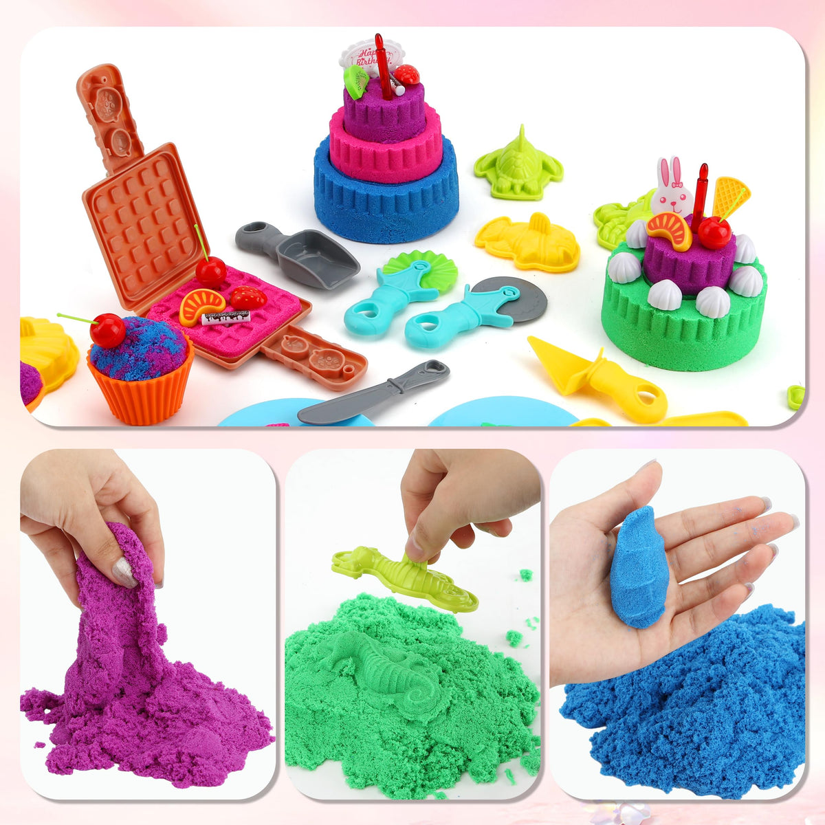 YIDESTARS shovel and tools for active sand shaping and building.
