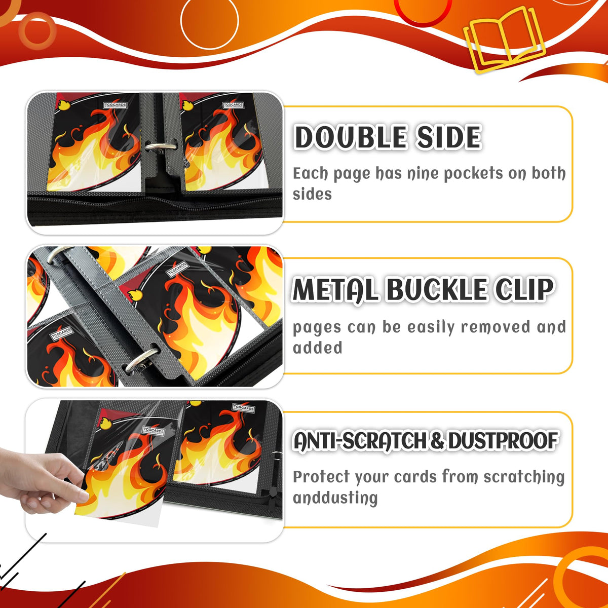 Yifan protective outer cover shields cards from dust and moisture during travel.