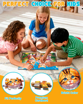 Yigney dog puzzle helps kids practice sequencing and fine motor control