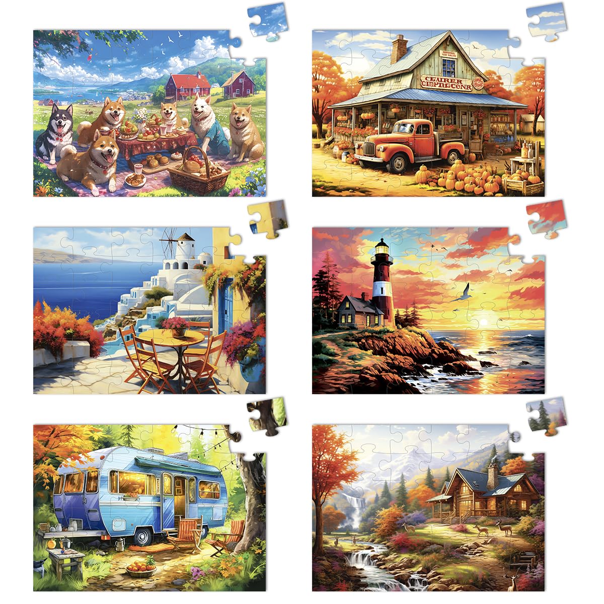 Yigney lighthouse puzzle for seniors enhances focus and dexterity