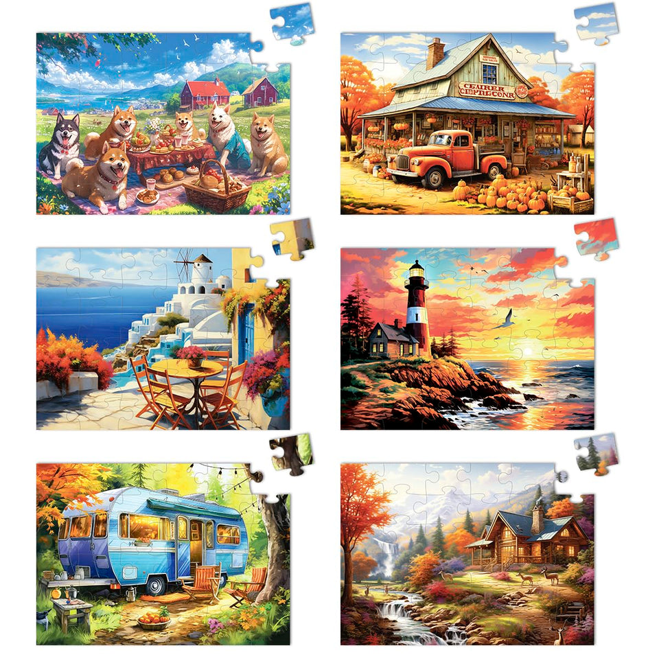 Yigney lighthouse puzzle for seniors enhances focus and dexterity