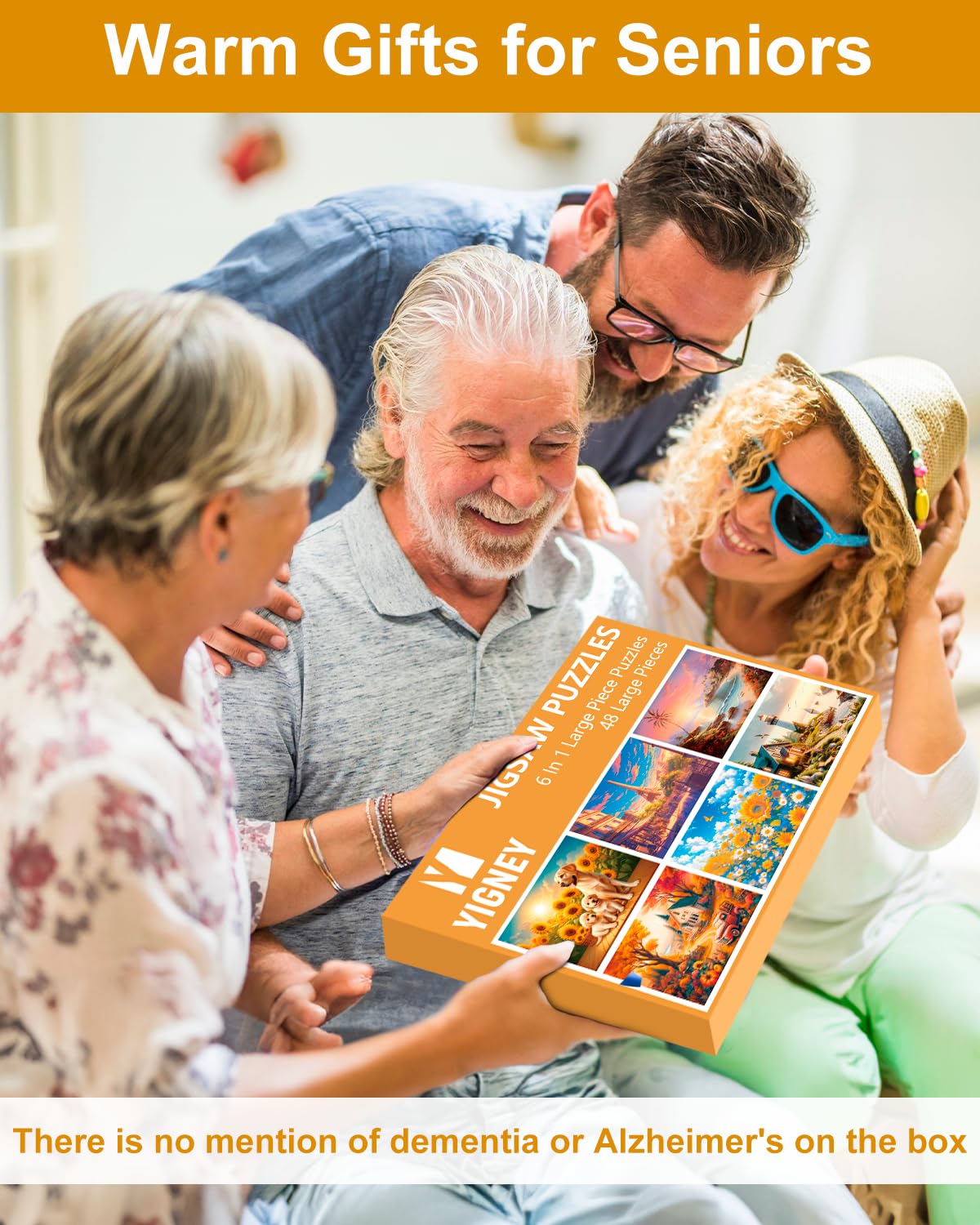 Yigney beach pattern puzzle with bright, engaging colors
