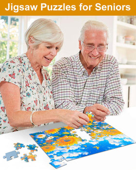 Yigney countryside pattern puzzle with clear landscape imagery