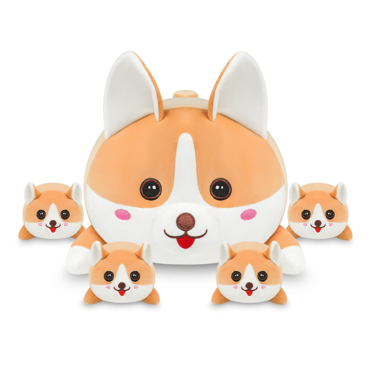 YIIQUWEN corgi plush vacuum-packed until ready to fluff