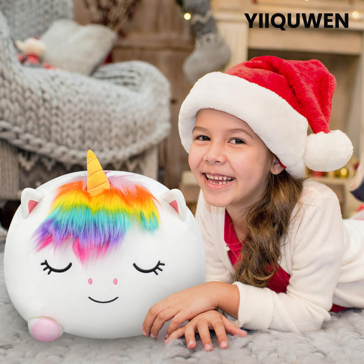 Four baby unicorns tucked inside inspire imaginative unboxing and playtime.