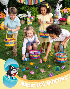 YILCER durable kid-safe eggs designed for safe hands and adventures.