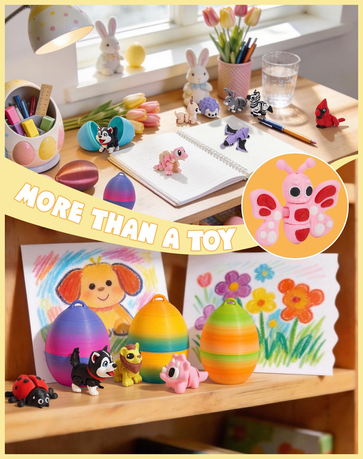 YILCER pocket-sized sensory toys; ideal for bags and travel.