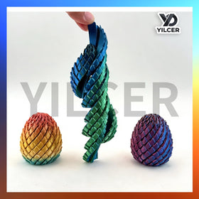 YILCER Twisty Fidget Egg in-hand for quick focus moments