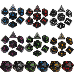 Yilloog dice with bold numbers for quick reading