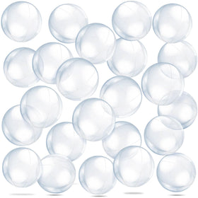 Yinder clear beach ball under sea decoration for mermaid-themed parties.