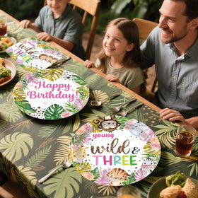 Yingoto Young Wild and Three 9-inch plates for generous servings