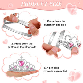 Yingzhao play set close-up rings showing safe plastic construction and eye catching details