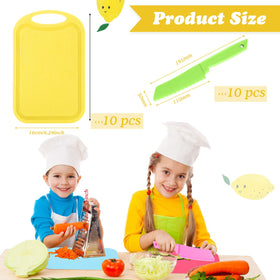 Yinkin serrated-edge closeup, safer slicing design for growing chefs.