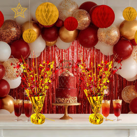 Perfect table focal point for themed events from casino nights to graduations with YinNorth.