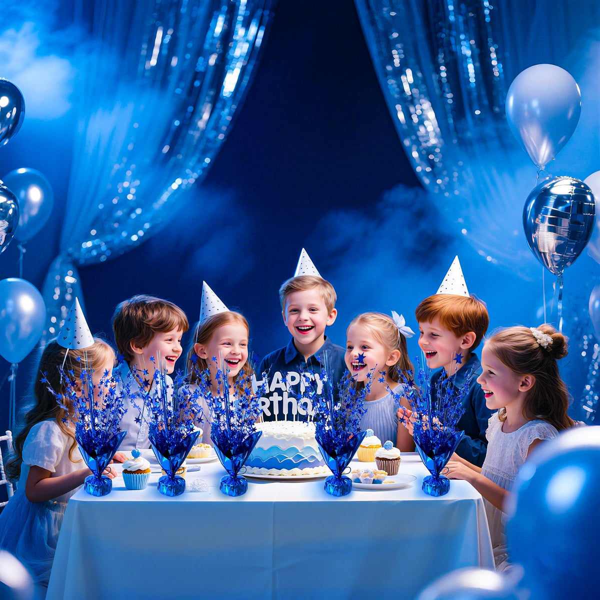 YinNorth decorative centerpiece creates a shimmering focal point for celebrations.