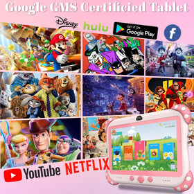 YINOCHE Kids Tablet 7 inch parental control user interface for safe use