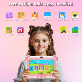 YINOCHE Kids Tablet 7 inch rear camera for photos and videos