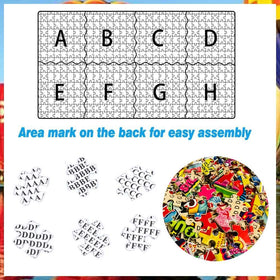 YINSHENG Crazy Candy puzzle assembled wall display doubles as decor