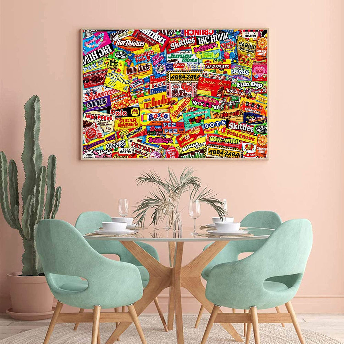 YINSHENG Crazy Candy puzzle hero art highlights vivid colors for immersive solving