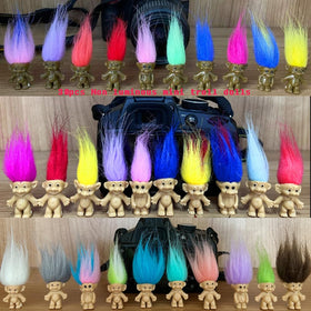 Yintlilocn luminous troll dolls offer a colorful range for themed crafts and storytelling.