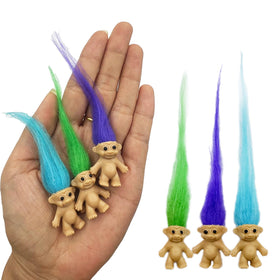Yintlilocn Troll dolls help spark imaginative stories and scenes.
