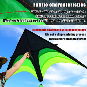 Easy takeoff in typical wind with clearly labeled parts.