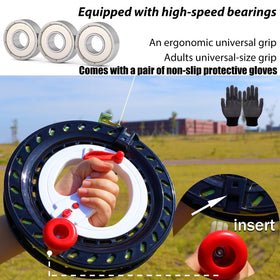 Yiranzide kite reel release and retract buttons for easy handling