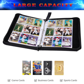 Yisheme waterproof PU leather exterior protects cards from moisture.