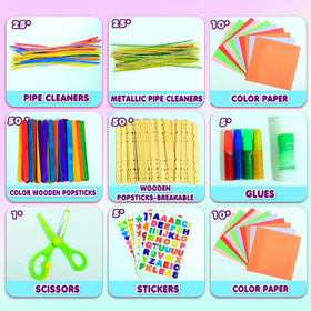 YITOHOP googly eyes and pompoms add playful texture to crafts.