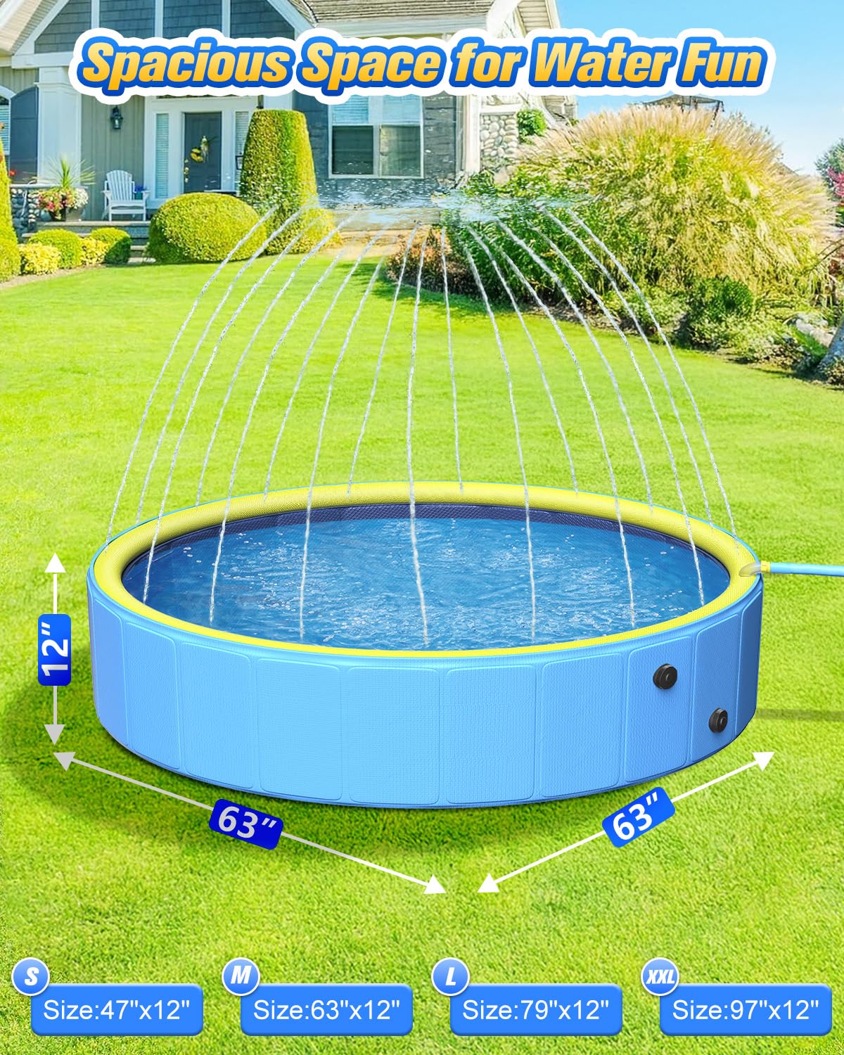 Yivsen outdoor-summer-backyard pool ideal for cooling off on hot days