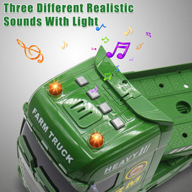 Yiwsnust front-end buttons light and sound features on the truck