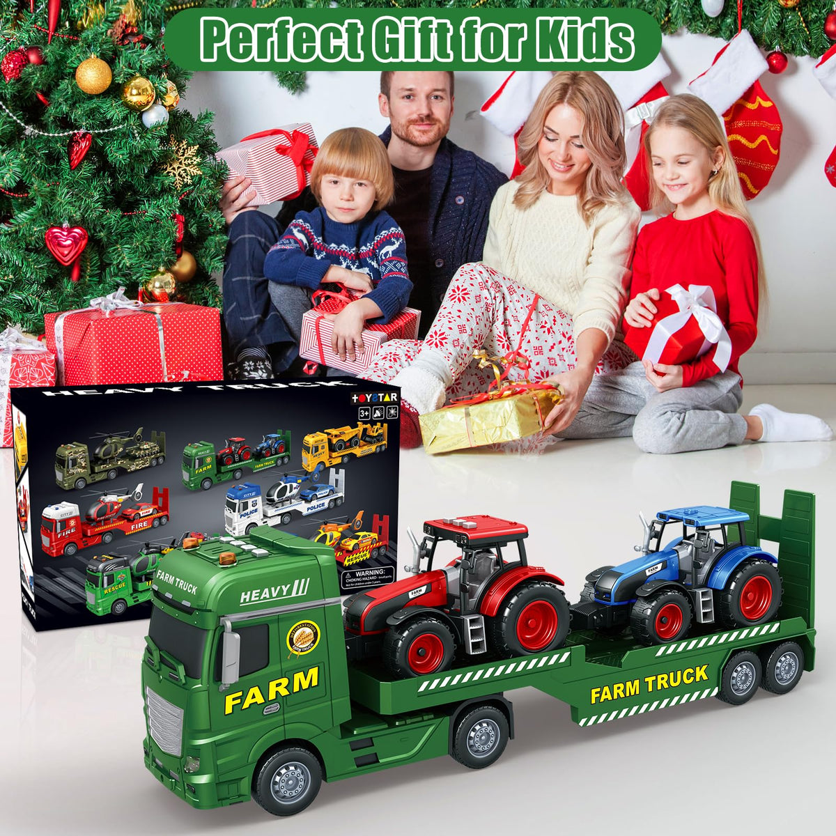 Yiwsnust large farm transport toy ideal for imaginative role play