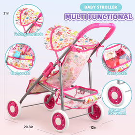 YIYBM dining chair for dolls enabling pretend meals and seating.