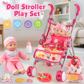 YIYBM two doll clothes sets for quick outfit changes and varied pretend scenarios