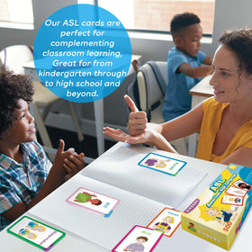 YIYDONG ASL flash cards inclusive communication support in diverse learning environments