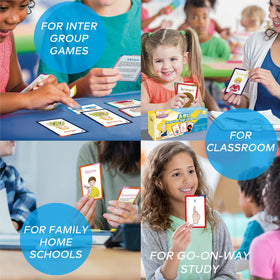 YIYDONG ASL flash cards ideal for toddlers beginners learning basic signs