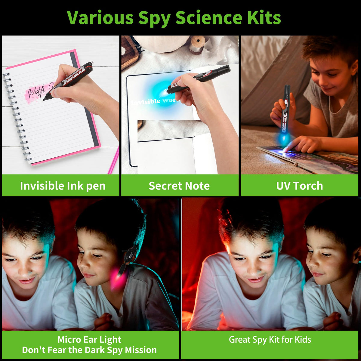 YIYIOOTH invisible ink pen for secret messages during play