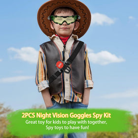 Secret agent role-play kit from YIYIOOTH boosts observation and organization