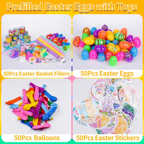 YiYLunneo eggs contain fidget toys, adding tactile fun to Easter celebrations.