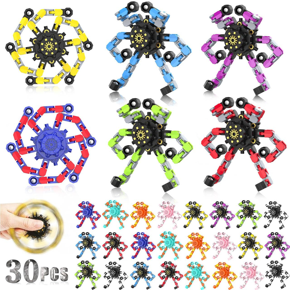 YIZER compact desktop gyro toy ideal for on-the-go focus.